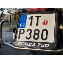FORZA 750 License Plate Frame