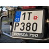 FORZA 750 License Plate Frame