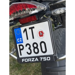 FORZA 750 License Plate Frame
