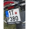 FORZA 750 License Plate Frame